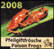 2008年ドイツ製ヤドクガエルのカレンダー